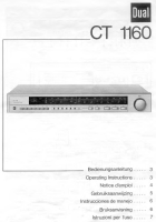 Dual CT-1160-Owners-Manual 